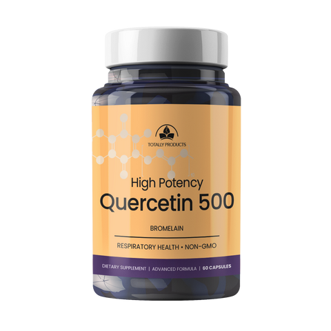 Totally Products Quercetin with Bromelain, Balanced Immune and Respiratory System, 60 Veg Capsules