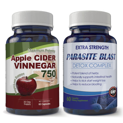 Parasite Blast and Apple Cider Vinegar Combo pack