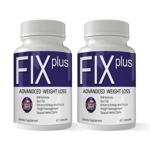 Fix Plus Advanced Keto Supplements - 120 capsules