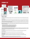 VITAMIN D-3 with K-2 and Mushroom Complex