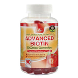 Advanced Biotin Gummies 5000mcg (90 gummies)