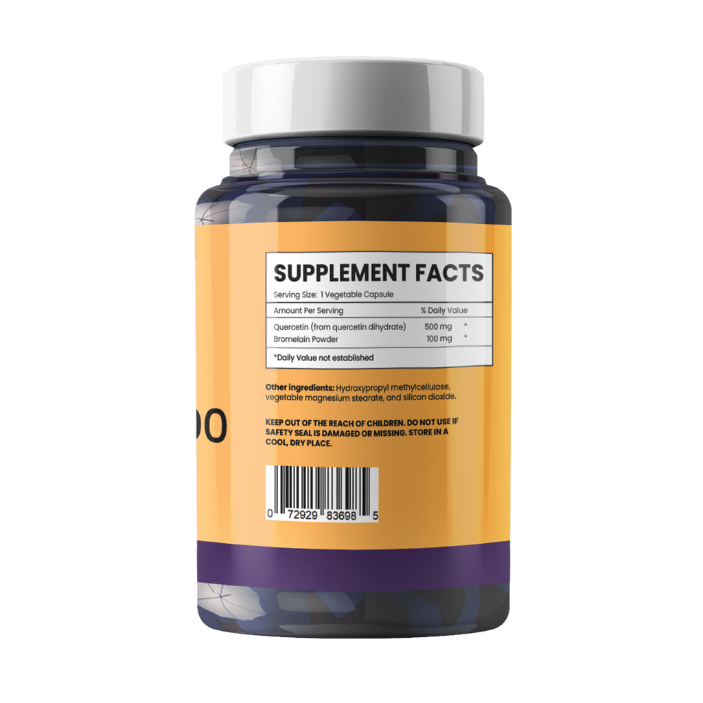 Totally Products Quercetin with Bromelain, Balanced Imm...