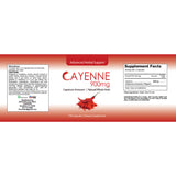 Cayenne 900mg for Healthy Digestion (100 Capsules)