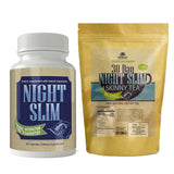 Night Slim Weight Loss (30 Capsules) and Night Slim Skinny Tea (30 tea bag) Combo Pack