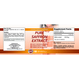Pure Saffron Extract (60 Capsules)