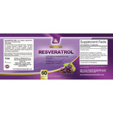 Super Resveratrol 1200mg Maximum Strength (60 Veggie Capsules)