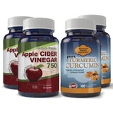 Apple Cider and Turmeric Extract Combo pack