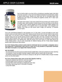 Fully Flora Apple Cider Vinegar Cleanse Natural Detox and Weight Loss (30 Capsules)