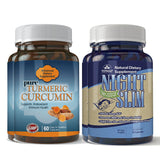 Turmeric Curcumin and Night Slim Combo Pack