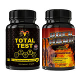 Total Test Testosterone Booster and Rock Hard Combo Pack