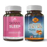 Skinny Sleep and Turmeric Curcumin Combo Pack
