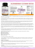 Black Elderberry Gummies Immune Booster and Apple Cider Gummies Combo Pack (2 sets)