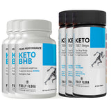 Fully Flora Keto Strips and Keto BHB Combo Pack