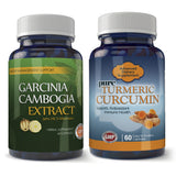 Garcinia Cambogia 800mg and Turmeric Extract Combo pack
