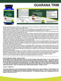 Guarana 1000-milligrams Trim Energizer (90 Capsules)