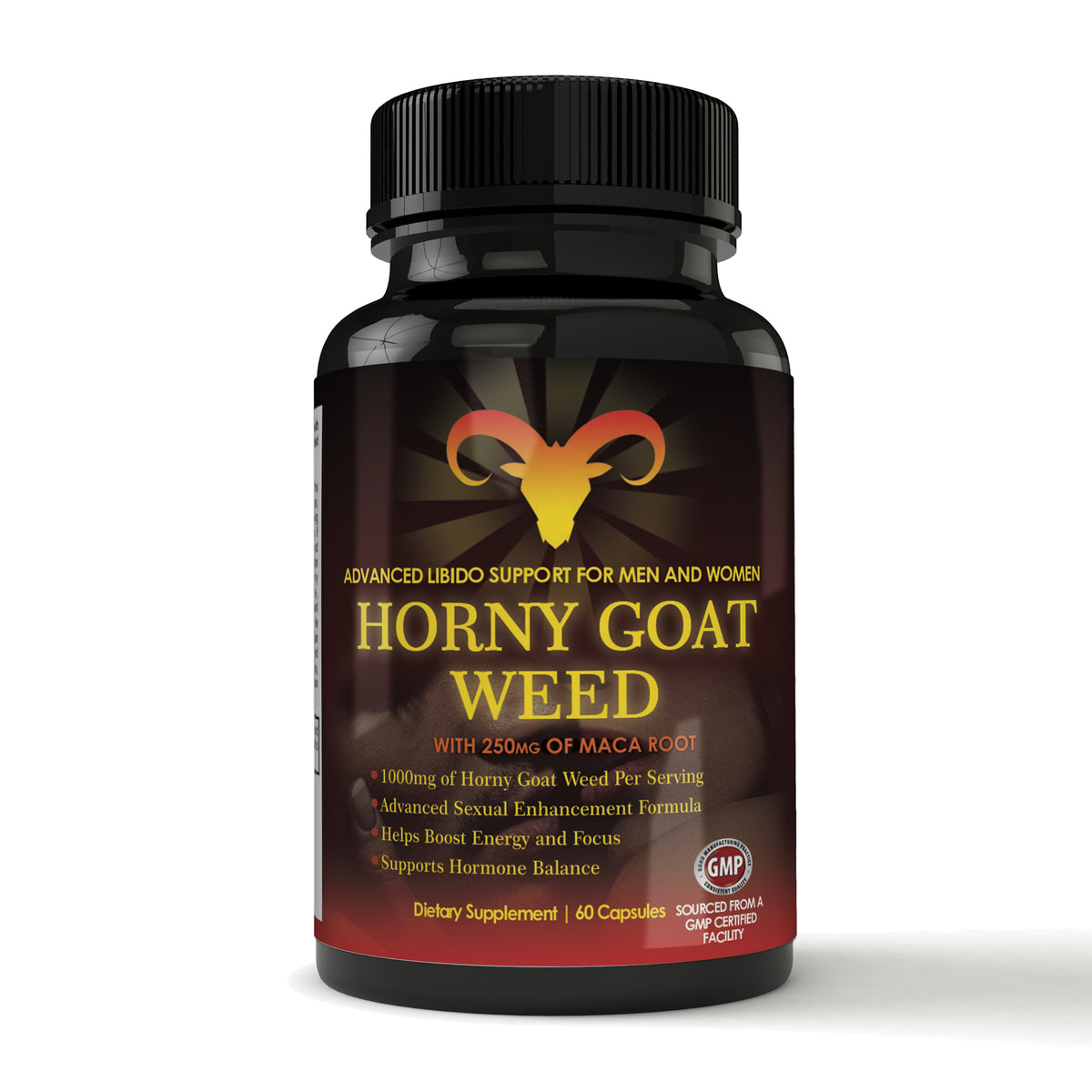 Horny Goat Weed 1000mg Extract For Advanced Libido Supp 6089