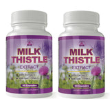 Totally Products Milk Thistle Seed Extract with 80% Silymarin  (60 Capsules)