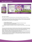 Totally Products Milk Thistle Seed Extract with 80% Silymarin  (60 Capsules)