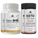 Totally Products Keto Strips and Keto BHB Combo Pack
