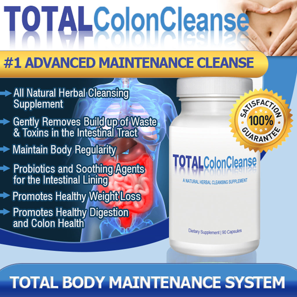 Total Essentials Cleanse Totally Products 3-in-1 Advanced Total Colon Cleanse (9...