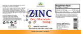 Totally Products ZINC 50mg Immunity Support  (100 tablets)