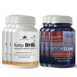 Keto BHB and 15-day Detox Sllim Combo Pack