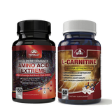 Amino Acid Extreme and L-Carnitine Extra Strength Combo Pack