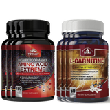 Amino Acid Extreme and L-Carnitine Extra Strength Combo Pack