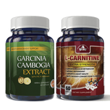 Garcinia Cambogia Extract and L-Carnitine Combo Pack