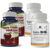 Totally Products Keto BHB Advanced Weight Loss & Maximum Potency Apple Cider Vinegar Capsules Combo Pack