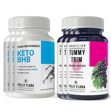 Fully Flora Keto BHB and Tummy Trim Combo Pack