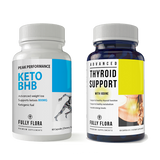 Fully Flora Keto BHB and Thyroid Support Combo Pack