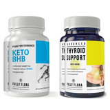 Fully Flora Keto BHB and Thyroid Support Combo Pack