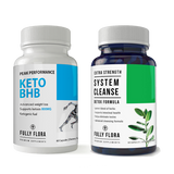 Fully Flora Keto BHB and System Cleanse Combo Pack