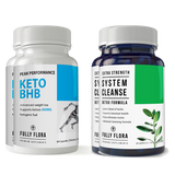 Fully Flora Keto BHB and System Cleanse Combo Pack