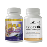 Brazilian Belly Burn and Keto BHB Combo Pack
