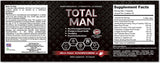 Total Man 1600mg-For increased Performance and Desire with Maca Root Powder, Tribulus & Tongkat Ali-Natural aphrodisiac and Libido booster (60 Capsules)