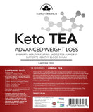 Keto Tea for Fasting - High Performance - Caffeine Free- Weight Management (unsweetened)