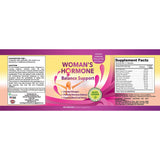 Biotin 10,000mcg and Woman's Hormone Support Combo Pack